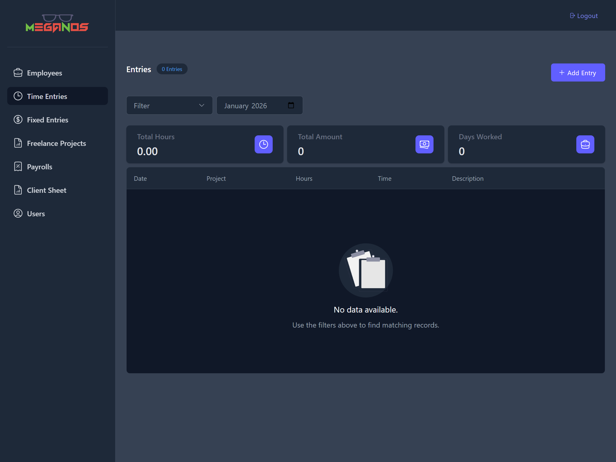 Internal Payroll & Team Suite - Internal Tool